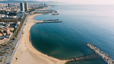 Beaches Of Spain Barcelona